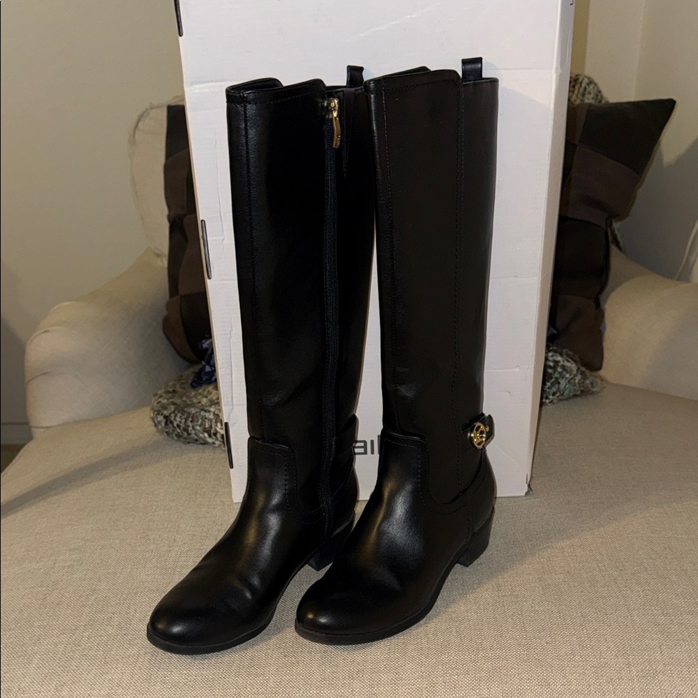 Liz Claiborne Black Over the Knee Boots